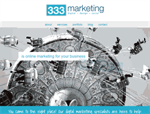 Tablet Screenshot of 333marketingny.com